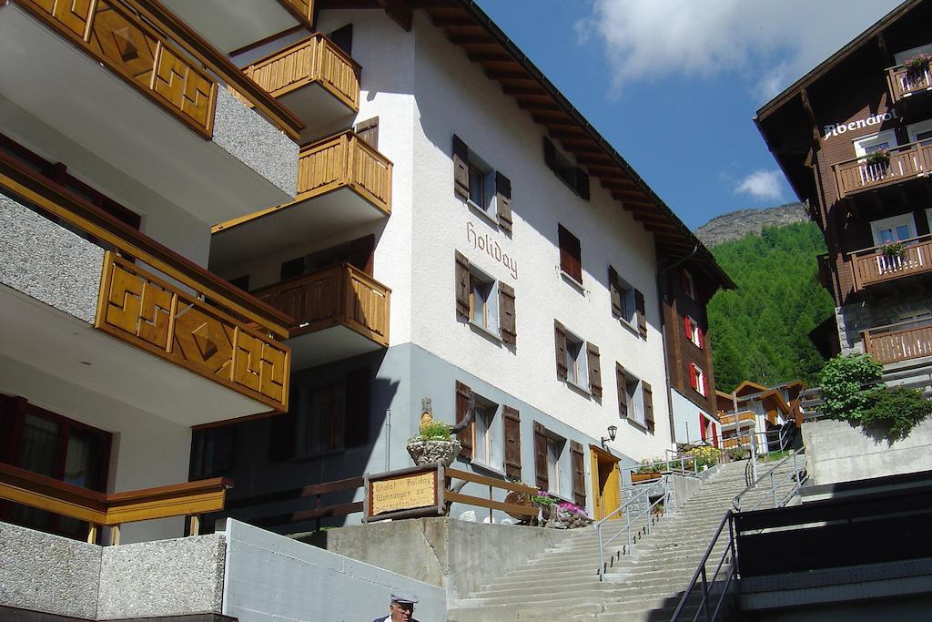 Apartmenthaus Holiday Saas-Fee Exterior foto